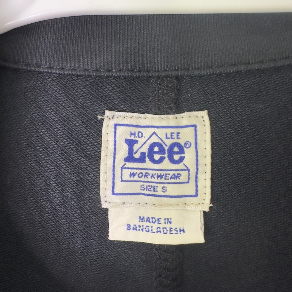 Lee Workwear Unionall Black Chore Jacket Women Small Button Up Long Sleeve NWT - Picture 3 of 7
